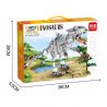 MINGDI H014 non  RỒNG BẠO CHÚA bộ đồ chơi xếp lắp ráp ghép mô hình Jurassic World Thế Giới Khủng Long 347 khối