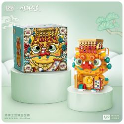 LOZ 8908 non  CHI TIẾT CUỐI CÙNG bộ đồ chơi xếp lắp ráp ghép mô hình Creator Sáng Tạo 740 khối