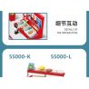 JIESTAR 55000 non  CỬA HÀNG TIỆN LỢI 24 GIỜ bộ đồ chơi xếp lắp ráp ghép mô hình City SHUTTLE SHOP Thành Phố 845 khối