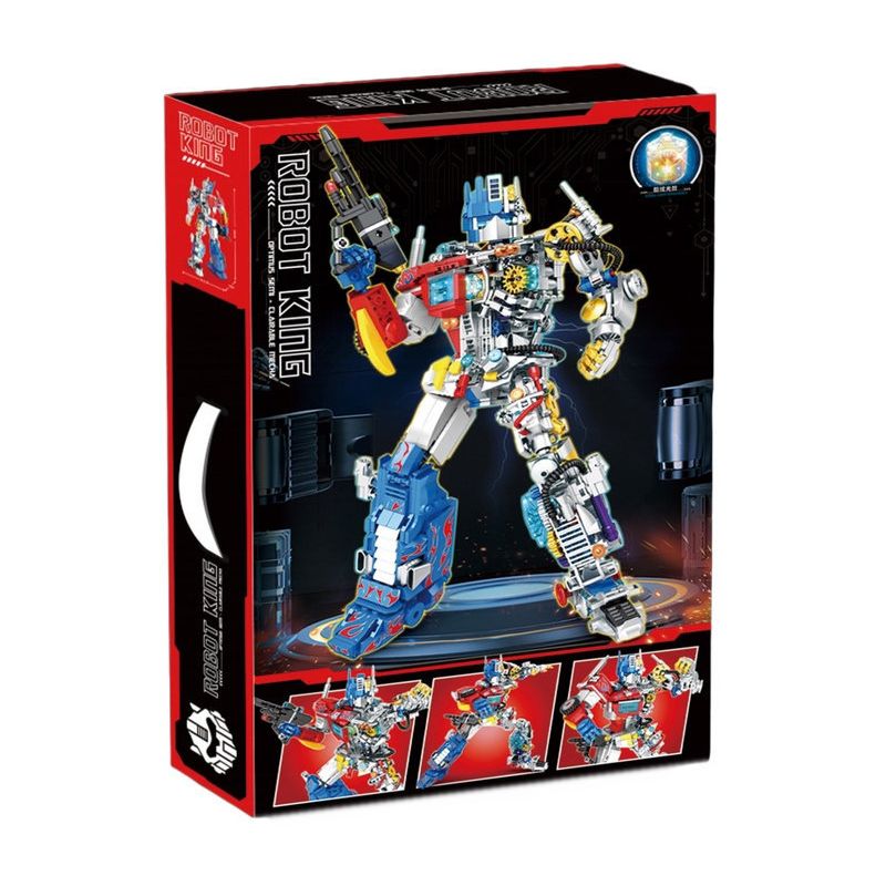 6066 non  VUA NGƯỜI MÁY bộ đồ chơi xếp lắp ráp ghép mô hình Movie & Game Phim Và Trò Chơi 1088 khối