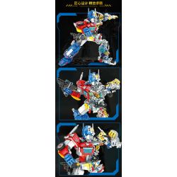 6066 non  VUA NGƯỜI MÁY bộ đồ chơi xếp lắp ráp ghép mô hình Movie & Game Phim Và Trò Chơi 1088 khối