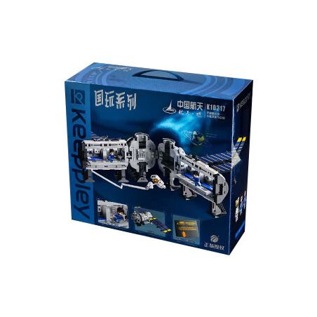 KEEPPLEY K10217 10217 non  BẦU TRỜI VÀ CABIN LÕI TIẾT DIỆN CỘT NHỎ NÚT bộ đồ chơi xếp lắp ráp ghép mô hình Space Thám Hiểm Không Gian