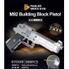 PanlosBrick 670018 Panlos Brick 670018 non  SÚNG LỤC M92 bộ đồ chơi xếp lắp ráp ghép mô hình Gun 388 khối