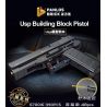 PanlosBrick 670016 Panlos Brick 670016 non  MÔ HÌNH SÚNG LỤC USP bộ đồ chơi xếp lắp ráp ghép mô hình Gun 390 khối