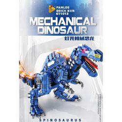 PanlosBrick 611013 Panlos Brick 611013 non  SPINOSAURUS CƠ KHÍ LỚN bộ đồ chơi xếp lắp ráp ghép mô hình MECHANICAL DINOSAUR SPINOSAURUS 1889 khối