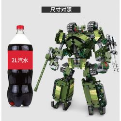 GBL KY1085 1085 non  MÁY CHIẾN ĐẤU CHỦ LỰC 99A bộ đồ chơi xếp lắp ráp ghép mô hình  99A BATTLE MECH Kỹ Thuật Công Nghệ Cao Mô Hình Phương Tiện 1152 khối