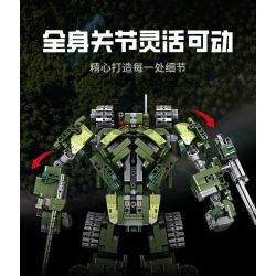 GBL KY1085 1085 non  MÁY CHIẾN ĐẤU CHỦ LỰC 99A bộ đồ chơi xếp lắp ráp ghép mô hình  99A BATTLE MECH Kỹ Thuật Công Nghệ Cao Mô Hình Phương Tiện 1152 khối