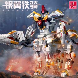 JIESTAR 67022 non  KỴ BINH CÁNH BẠC bộ đồ chơi xếp lắp ráp ghép mô hình 1389 khối