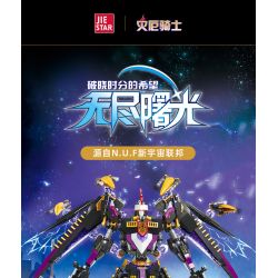 JIESTAR 67010 non  HIỆP SĨ TAI HỌA bộ đồ chơi xếp lắp ráp ghép mô hình 1341 khối