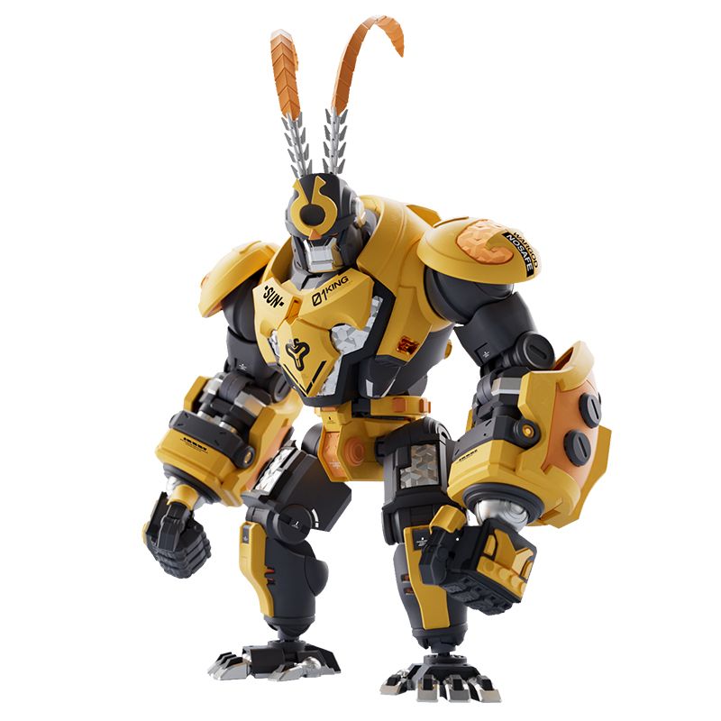 BLOKS 85010 non Lego ANH HÙNG VÔ TẬN VUA KHỈ bộ đồ chơi xếp lắp ráp ghép mô hình MACHING ARMOR 386 khối