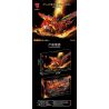 DOUBLE HEIGHT 50501 non  RỒNG LỬA bộ đồ chơi xếp lắp ráp ghép mô hình FLAMING DRAGON 1058 khối