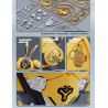 BLOKS 85010 non  ANH HÙNG VÔ TẬN VUA KHỈ bộ đồ chơi xếp lắp ráp ghép mô hình MACHING ARMOR 386 khối
