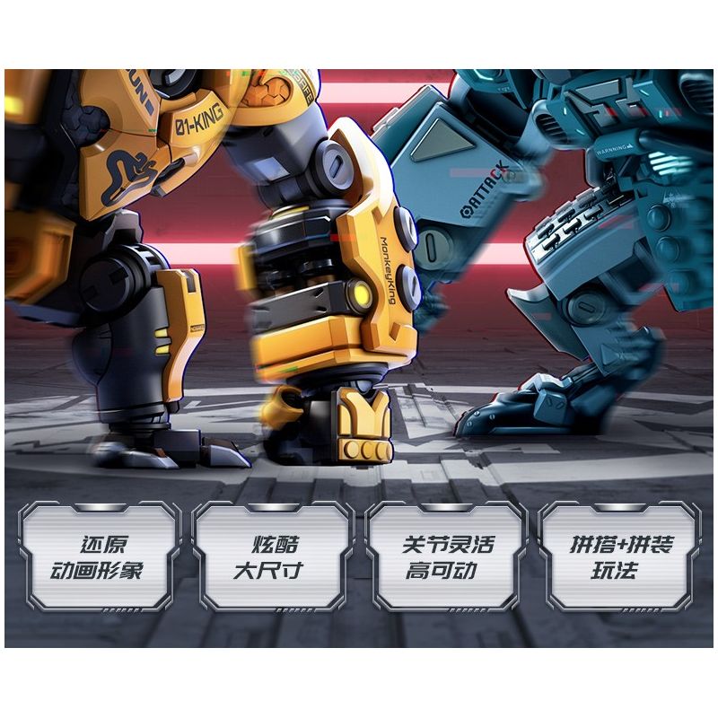 BLOKS 85010 non  ANH HÙNG VÔ TẬN VUA KHỈ bộ đồ chơi xếp lắp ráp ghép mô hình MACHING ARMOR 386 khối