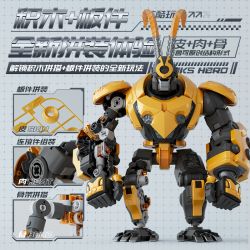 BLOKS 85010 non  ANH HÙNG VÔ TẬN VUA KHỈ bộ đồ chơi xếp lắp ráp ghép mô hình MACHING ARMOR 386 khối