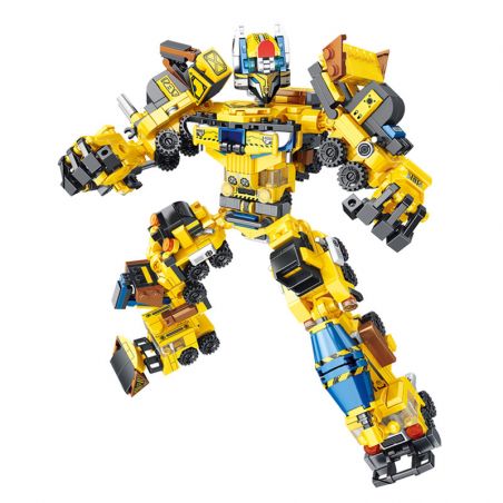 PanlosBrick 633073 Panlos Brick 633073 non  CƠ KHÍ KỸ THUẬT bộ đồ chơi xếp lắp ráp ghép mô hình Creator ENGINEERING ROBOT Sáng Tạo 742 khối