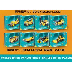 PanlosBrick 633073 Panlos Brick 633073 non  CƠ KHÍ KỸ THUẬT bộ đồ chơi xếp lắp ráp ghép mô hình Creator ENGINEERING ROBOT Sáng Tạo 742 khối