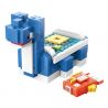 Enlighten 73014 Qman 73014 non  POKÉMON PHIÊU LƯU 4 LOẠI bộ đồ chơi xếp lắp ráp ghép mô hình Pokemon