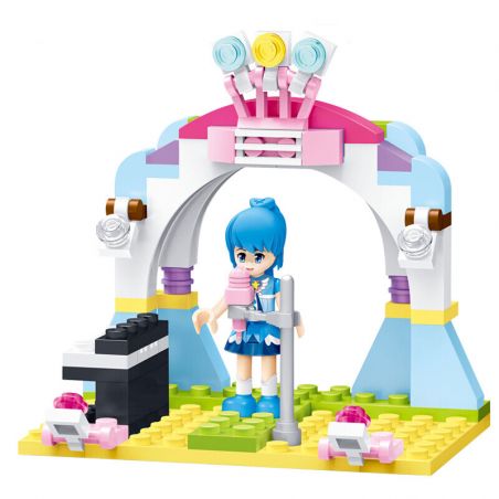 STAR DIAMOND 82501 non  BUỔI HÒA NHẠC TRONG MƠ CỦA NGÔI SAO MAGGIE bộ đồ chơi xếp lắp ráp ghép mô hình Balala The Fairies Các Nàng Tiên Nhỏ Tinh Nghịch 72 khối