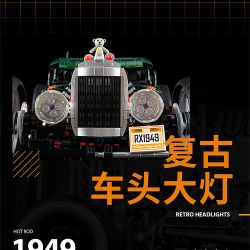 SHARP MODEL JIMU LIANGPIN 10509 non  XE CỔ SỬA ĐỔI CHẤT NỔ HOT ROD 1949 tỷ lệ 1:8 bộ đồ chơi xếp lắp ráp ghép mô hình Racers MODIFIED VEHICLE Đua Tốc Độ 2618 khối
