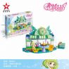 STAR DIAMOND 80644 non  BÍ ???N HẠNH PHÚC ???M THỰC bộ đồ chơi xếp lắp ráp ghép mô hình Little Flower Fairy Nàng Tiên Hoa Nhỏ 163 khối