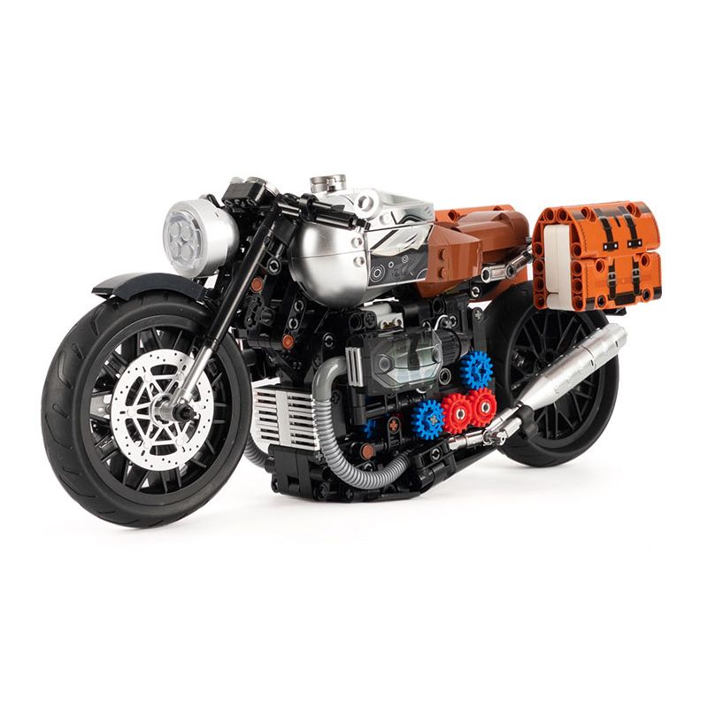K BOX 10515 non Lego XE MÁY BMW LATTE bộ đồ chơi xếp lắp ráp ghép mô hình Motorcycle Motorbike BMW R NINET Xe Hai Bánh 925 khối