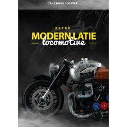 K BOX 10515 non  XE MÁY BMW LATTE bộ đồ chơi xếp lắp ráp ghép mô hình Motorcycle Motorbike BMW R NINET Xe Hai Bánh 925 khối