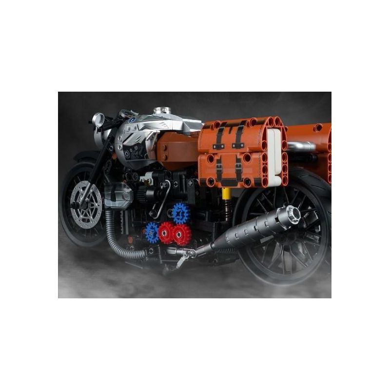 K BOX 10515 non  XE MÁY BMW LATTE bộ đồ chơi xếp lắp ráp ghép mô hình Motorcycle Motorbike BMW R NINET Xe Hai Bánh 925 khối