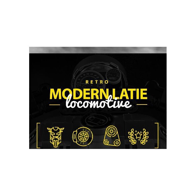 K BOX 10515 non  XE MÁY BMW LATTE bộ đồ chơi xếp lắp ráp ghép mô hình Motorcycle Motorbike BMW R NINET Xe Hai Bánh 925 khối