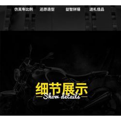 K BOX 10515 non  XE MÁY BMW LATTE bộ đồ chơi xếp lắp ráp ghép mô hình Motorcycle Motorbike BMW R NINET Xe Hai Bánh 925 khối