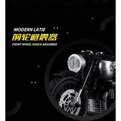 K BOX 10515 non  XE MÁY BMW LATTE bộ đồ chơi xếp lắp ráp ghép mô hình Motorcycle Motorbike BMW R NINET Xe Hai Bánh 925 khối