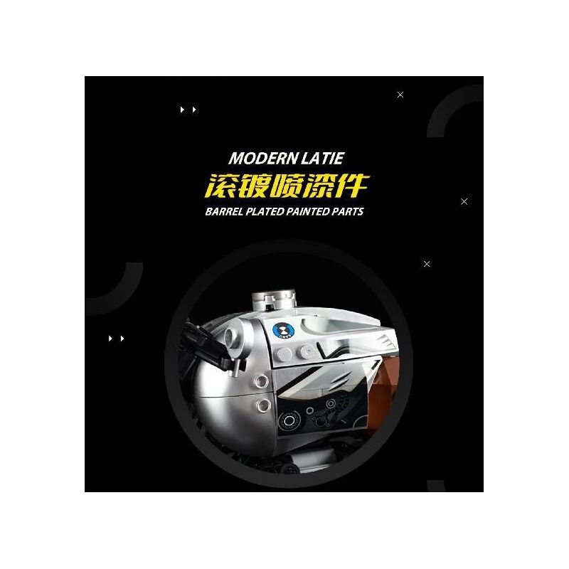 K BOX 10515 non  XE MÁY BMW LATTE bộ đồ chơi xếp lắp ráp ghép mô hình Motorcycle Motorbike BMW R NINET Xe Hai Bánh 925 khối