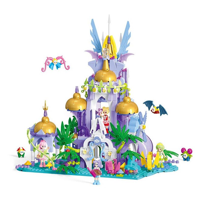 STAR DIAMOND 80680 non Lego VƯƠNG QUỐC YÊU TINH bộ đồ chơi xếp lắp ráp ghép mô hình Little Flower Fairy Nàng Tiên Hoa Nhỏ