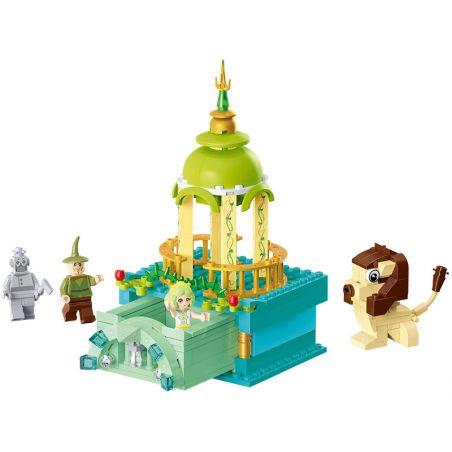 STAR DIAMOND 80663 non  PHÙ THỦY XỨ OZ bộ đồ chơi xếp lắp ráp ghép mô hình Little Flower Fairy Nàng Tiên Hoa Nhỏ 187 khối