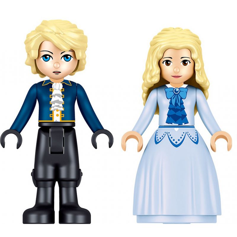 ZHEGAO QL1104 1104 non  XE bộ đồ chơi xếp lắp ráp ghép mô hình Girl Con Gái 351 khối