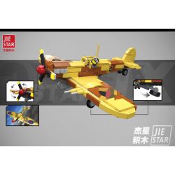 JIESTAR 23044 non  CHIẾN TRANH THẾ GIỚI THỨ HAI KINH ĐIỂN SPITFIRE bộ đồ chơi xếp lắp ráp ghép mô hình Military Army MILITARY WORLD SPITFIRE FIGHTER Quân Sự Bộ Đội 476 khối