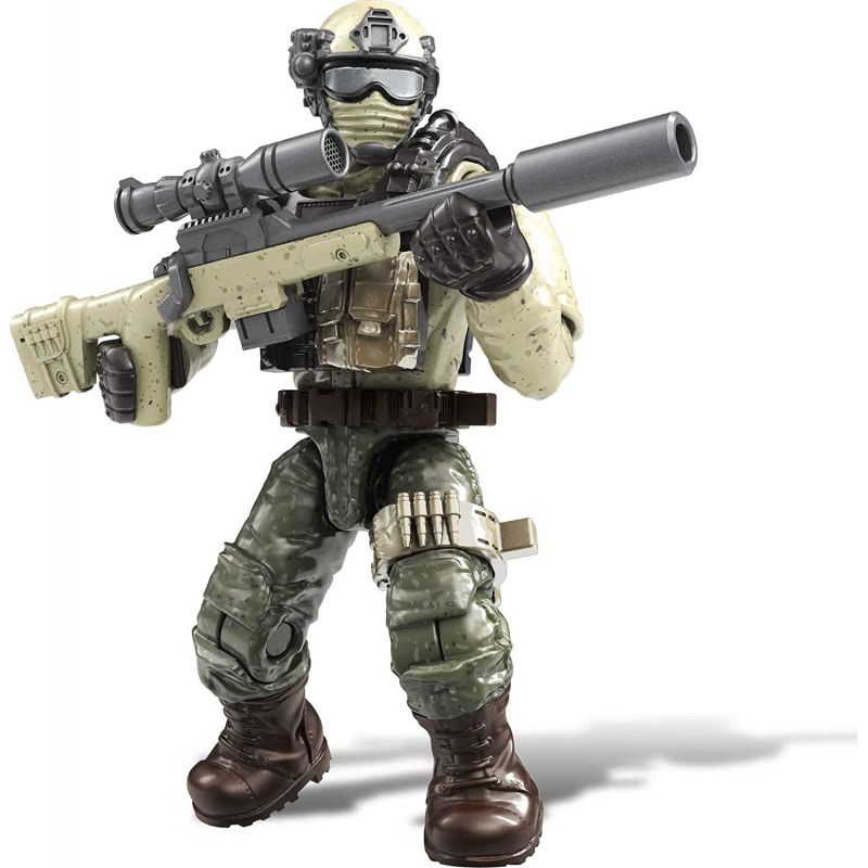 MEGA BLOKS GCP11 non  MÁY BAY TRỰC THĂNG HOẠT ĐỘNG ĐẶC BIỆT bộ đồ chơi xếp lắp ráp ghép mô hình Call Of Duty MEGA CONSTRUX CALL OF DUTY SPECIAL OPS COPTER 363 khối