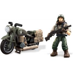 MEGA BLOKS FXW78 non  ĐỘT KÍCH XE MÁY bộ đồ chơi xếp lắp ráp ghép mô hình Call Of Duty MEGA CONSTRUX CALL OF DUTY LEGEND MOTORBIKE RAID 78 khối