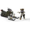 MEGA BLOKS GCP08 non  HƯỚNG ĐẠO SINH XE TRƯỢT TUYẾT bộ đồ chơi xếp lắp ráp ghép mô hình Call Of Duty MEGA CONSTRUX CALL OF DUTY SNOWMOBILE SCOUT 91 khối