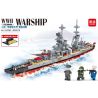 MINGDI K0280 0280 non  TUẦN DƯƠNG HẠM HẠNG NẶNG PRINZ EUGEN bộ đồ chơi xếp lắp ráp ghép mô hình Military Army Quân Sự Bộ Đội 828 khối