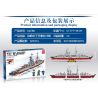 MINGDI K0280 0280 non  TUẦN DƯƠNG HẠM HẠNG NẶNG PRINZ EUGEN bộ đồ chơi xếp lắp ráp ghép mô hình Military Army Quân Sự Bộ Đội 828 khối