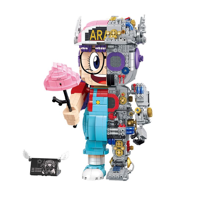 13800 non Lego NGƯỜI MÁY ARALE bộ đồ chơi xếp lắp ráp ghép mô hình Movie & Game MACHINERY ALALEI Phim Và Trò Chơi 2273 khối