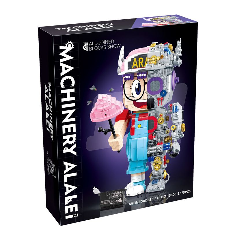 13800 non  NGƯỜI MÁY ARALE bộ đồ chơi xếp lắp ráp ghép mô hình Movie & Game MACHINERY ALALEI Phim Và Trò Chơi 2273 khối