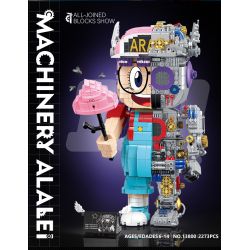 13800 non  NGƯỜI MÁY ARALE bộ đồ chơi xếp lắp ráp ghép mô hình Movie & Game MACHINERY ALALEI Phim Và Trò Chơi 2273 khối