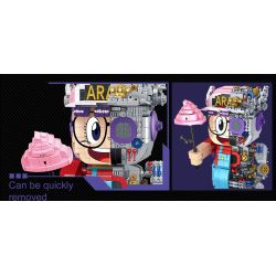 13800 non  NGƯỜI MÁY ARALE bộ đồ chơi xếp lắp ráp ghép mô hình Movie & Game MACHINERY ALALEI Phim Và Trò Chơi 2273 khối