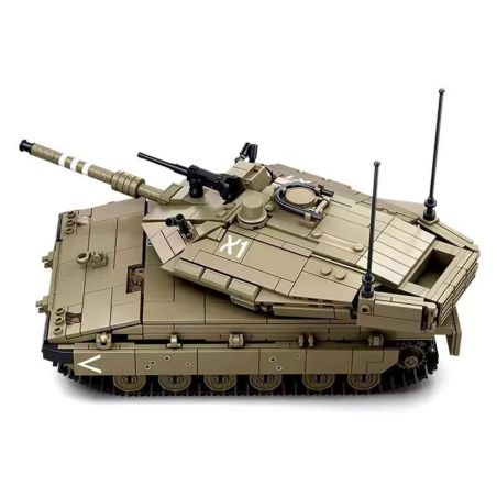 SLUBAN M38-B1022 B1022 1022 M38B1022 38-B1022 non  XE CHIẾN ĐẤU BỘ BINH MERKAVA TĂNG CHỦ LỰC MK4 bộ đồ chơi xếp lắp ráp ghép mô hình Military Army MERKAVA MAIN BATTLE TANK Quân Sự Bộ Đội 937 khối