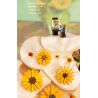 TOP TOY TC1501 1501 non  HOA HƯỚNG DƯƠNG TRONG BÌNH bộ đồ chơi xếp lắp ráp ghép mô hình Flowers SUNFLOWER IN VASE