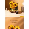 TOP TOY TC1501 1501 non  HOA HƯỚNG DƯƠNG TRONG BÌNH bộ đồ chơi xếp lắp ráp ghép mô hình Flowers SUNFLOWER IN VASE