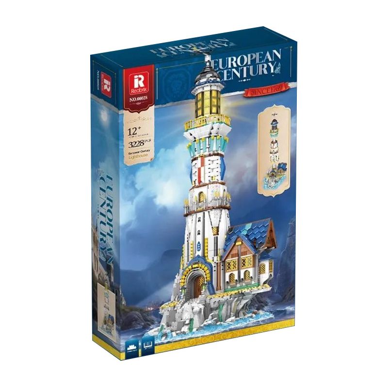 REOBRIX 66028 non  HẢI ĐĂNG bộ đồ chơi xếp lắp ráp ghép mô hình EUROPEAN CENTURY LIGHTHOUSE 3228 khối REOBRIX 66028 non  HẢI ĐĂNG bộ đồ chơi xếp lắp ráp ghép mô hình EUROPEAN CENTURY LIGHTHOUSE 3228 khối