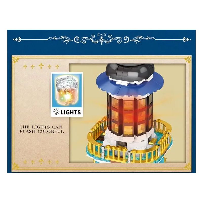 REOBRIX 66028 non  HẢI ĐĂNG bộ đồ chơi xếp lắp ráp ghép mô hình EUROPEAN CENTURY LIGHTHOUSE 3228 khối REOBRIX 66028 non  HẢI ĐĂNG bộ đồ chơi xếp lắp ráp ghép mô hình EUROPEAN CENTURY LIGHTHOUSE 3228 khối
