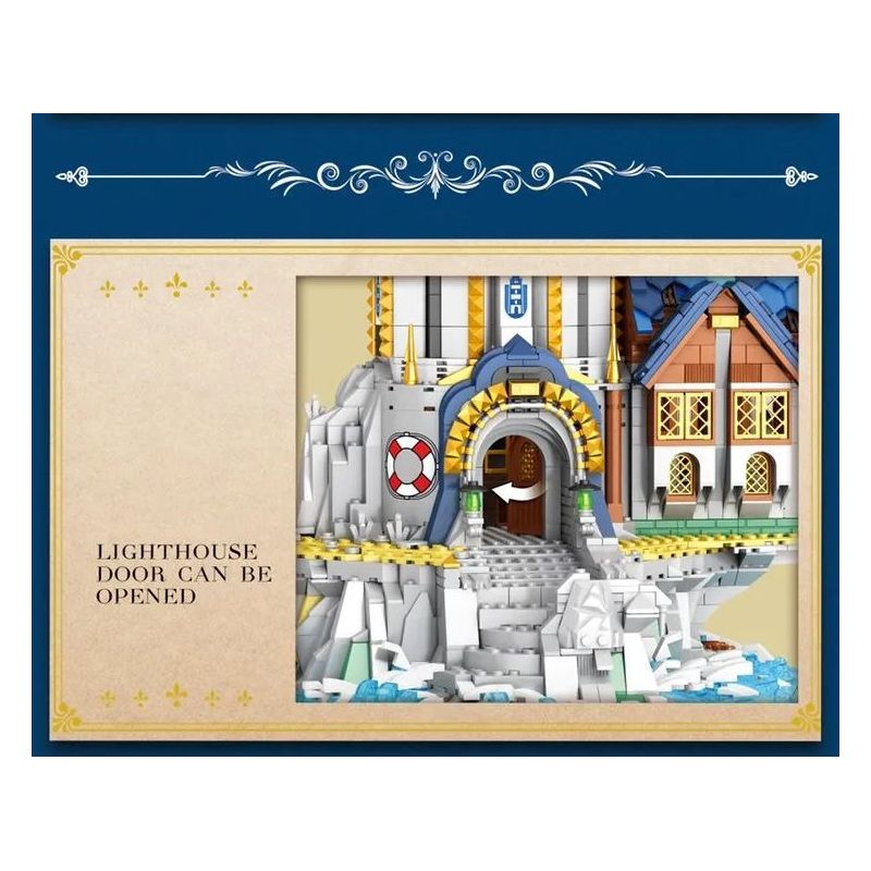 REOBRIX 66028 non  HẢI ĐĂNG bộ đồ chơi xếp lắp ráp ghép mô hình EUROPEAN CENTURY LIGHTHOUSE 3228 khối REOBRIX 66028 non  HẢI ĐĂNG bộ đồ chơi xếp lắp ráp ghép mô hình EUROPEAN CENTURY LIGHTHOUSE 3228 khối